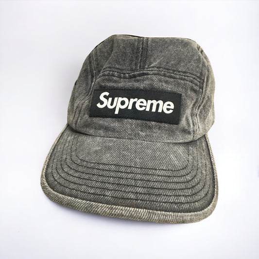 Supreme Washed Black Hat