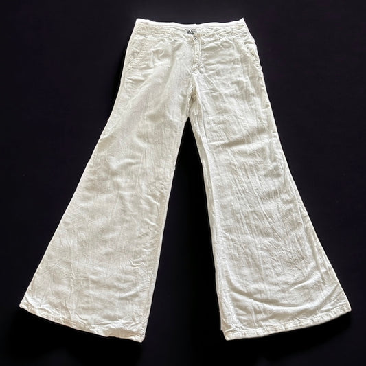 Dolce & Gabbana White Bolan Cut Baggy Pants